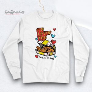 nugget i'm loving you hearts shirt