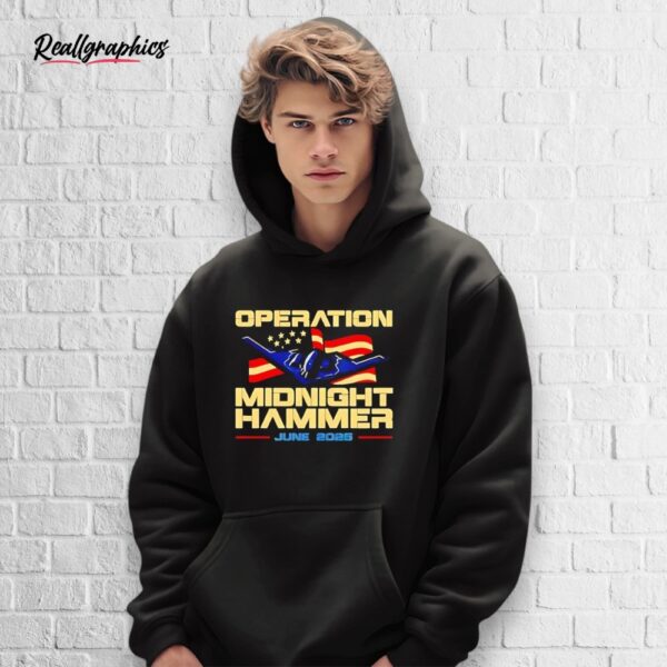 operation midnight hammer june 2025 shirt