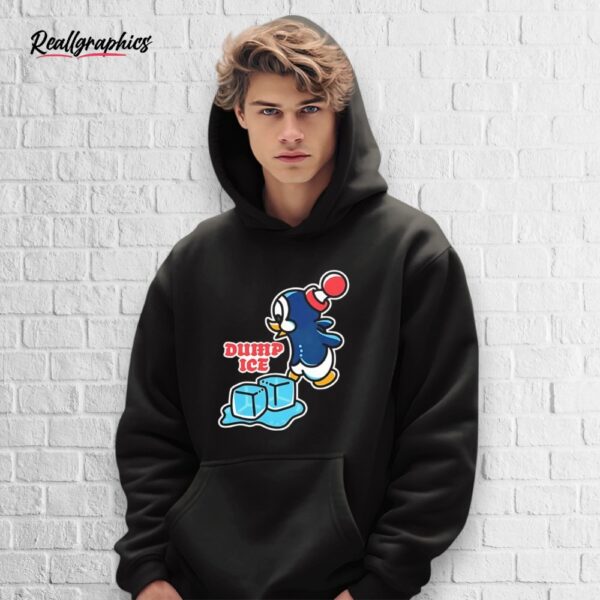 penguin dump ice shirt