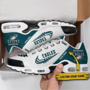 philadelphia eagles custom air running shoes, eagles merchandise