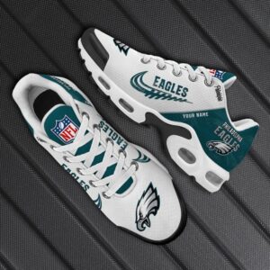 philadelphia eagles custom air running shoes, eagles merchandise