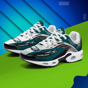 philadelphia eagles custom air running shoes, philadelphia eagles gifts for fans
