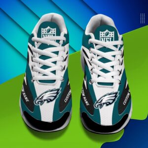 philadelphia eagles custom air running shoes, philadelphia eagles gifts for fans