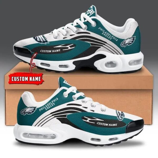 philadelphia eagles custom air running shoes, philadelphia eagles gifts for fans