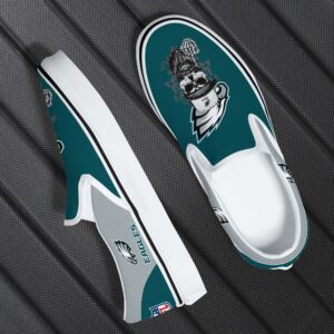 philadelphia eagles slip on shoes, philadelphia eagles gifts for fans