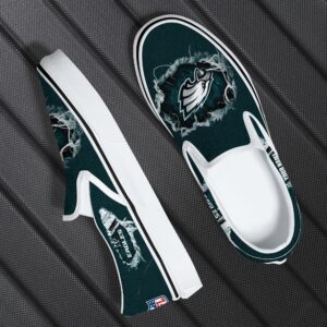 philadelphia eagles slip on shoes, philadelphia eagles shoes