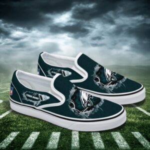philadelphia eagles slip on shoes, philadelphia eagles shoes