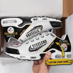 pittsburgh steelers custom air running shoes, pittsburgh steelers fan gears