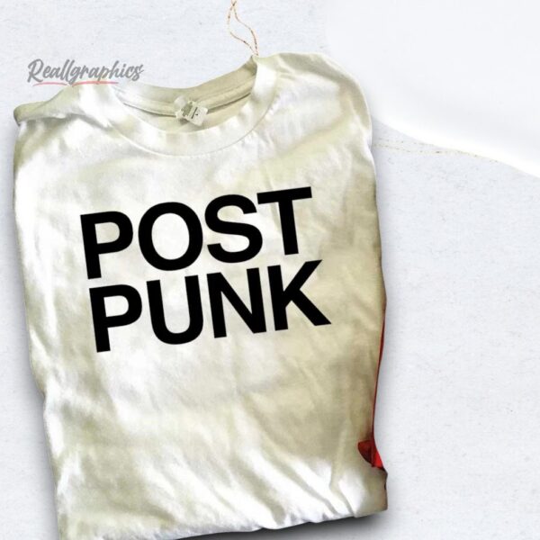 post punk shirt