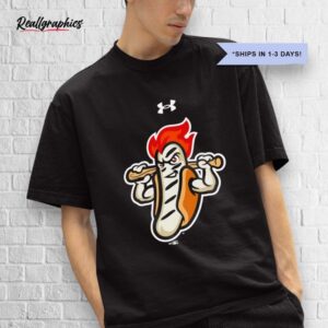 rochester red wings hotdog shirt