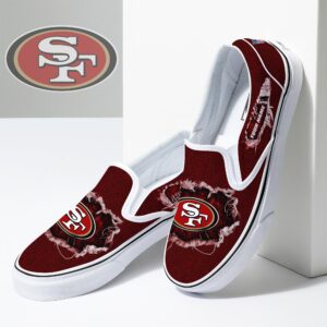 san francisco 49ers slip on shoes, 49ers merchandise