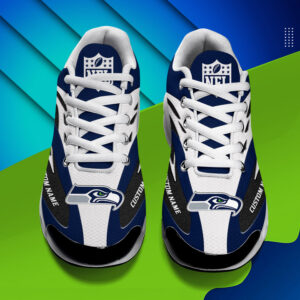 seattle seahawks custom air running shoes, seattle seahawks gifts