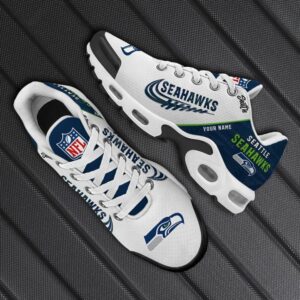 seattle seahawks custom air running shoes, seattle seahawks gifts for fans