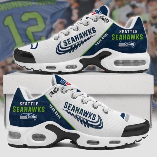 seattle seahawks custom air running shoes, seattle seahawks gifts for fans