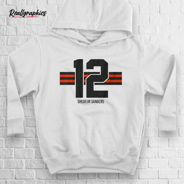 shedeur sanders browns player name number stripe shirt