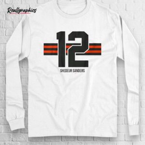 shedeur sanders browns player name number stripe shirt