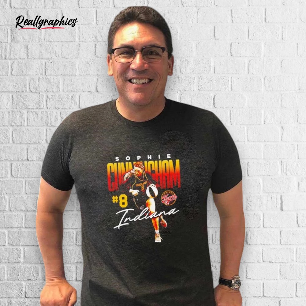 Sophie Cunningham Bitmap Indiana Fever Shirt Sophie Cunningham Bitmap Indiana Fever Shirt