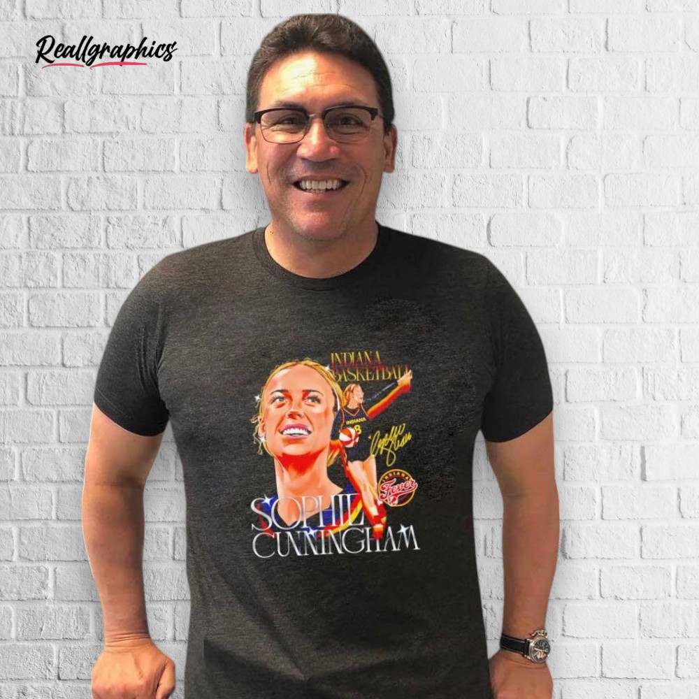 Sophie Cunningham Prestige Signature Indiana Fever Shirt Sophie Cunningham Prestige Signature Indiana Fever Shirt