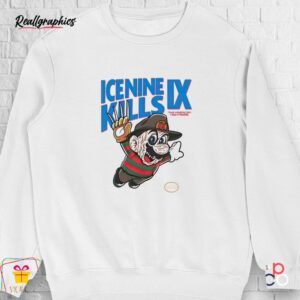 Super Mario Freddy Krueger Ice Nine Kills Ix The American Nightmare Shirt