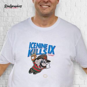Super Mario Freddy Krueger Ice Nine Kills Ix The American Nightmare Shirt