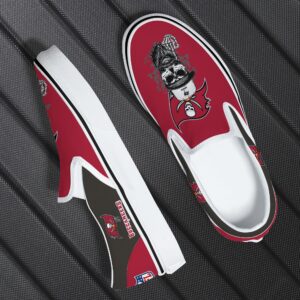 tampa bay buccaneers slip on shoes, tampa bay buccaneers shoes