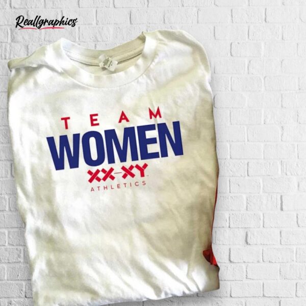 team women xx xy athletics shirt