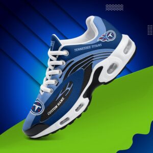 tennessee titans custom air running shoes, tennessee titans gear