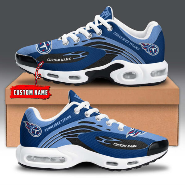 tennessee titans custom air running shoes, tennessee titans gear
