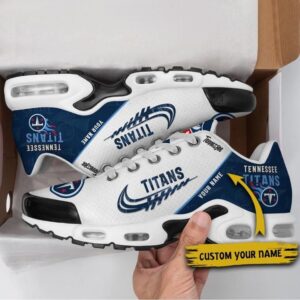tennessee titans custom air running shoes, tennessee titans gifts