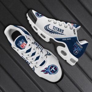 tennessee titans custom air running shoes, tennessee titans gifts