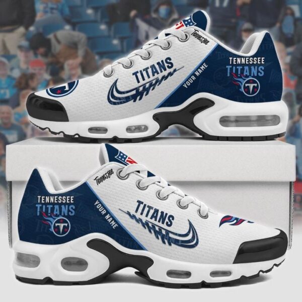 tennessee titans custom air running shoes, tennessee titans gifts