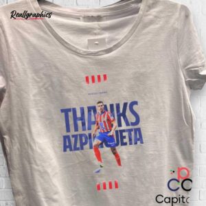 thanks azpilicueta atletico de madrid shirt