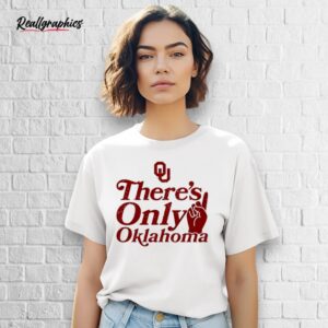 there's only oklahoma oklahoma sooners logo shirt