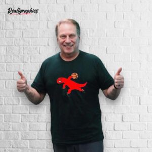toronto raptors lizard dribbling shirt
