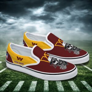 washington commanders slip on shoes, commanders merch