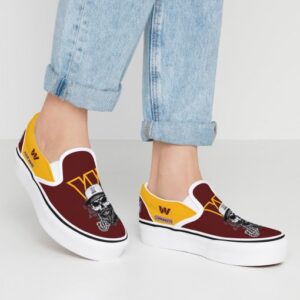 washington commanders slip on shoes, commanders merch