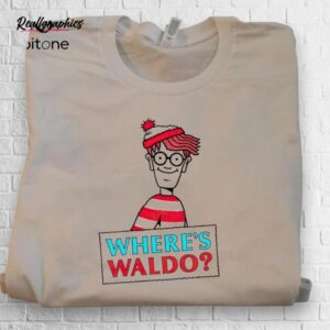 where's waldo book character red and white shirt