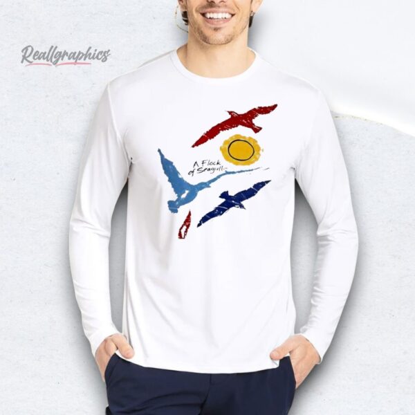 a flock of seagulls world tour ’83 shirt