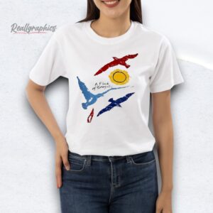 a flock of seagulls world tour ’83 shirt
