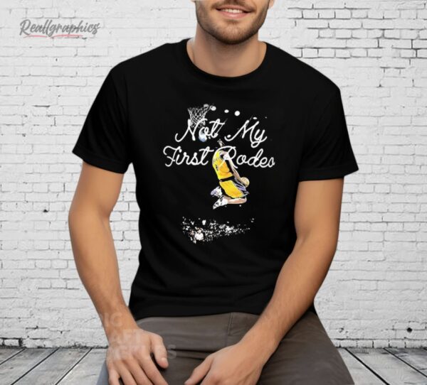 Aaron Rodgers Wearing Kobe Bryant Not My First Rodeo Shirt