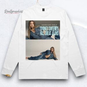 american eagle sydney sweeney has great jeans shirts