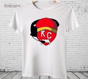 Andy Reid Kansas City Chiefs Coach Mustache Heart Shirt