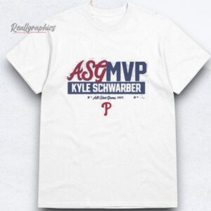 Baseball Phillies Kyle Schwarber All star Game Mvp Shirts