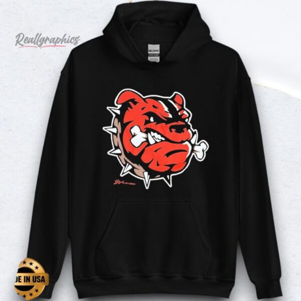 Brown Cleveland Football Dawg Logo Shirts