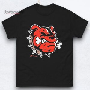 Brown Cleveland Football Dawg Logo Shirts