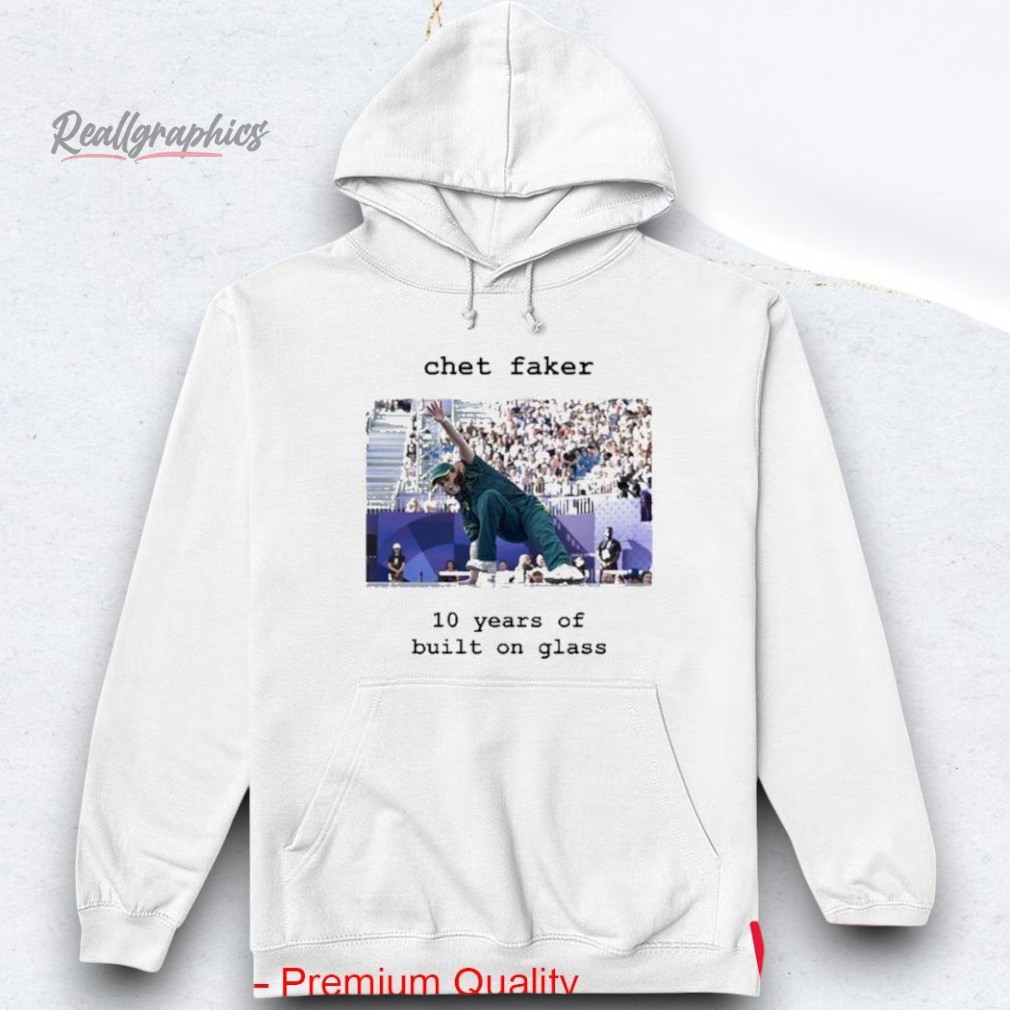 Chet Fakerrr Chet Faker 10 Years Of Built On Glass Shirt Chet Fakerrr Chet Faker 10 Years Of Built On Glass Shirt