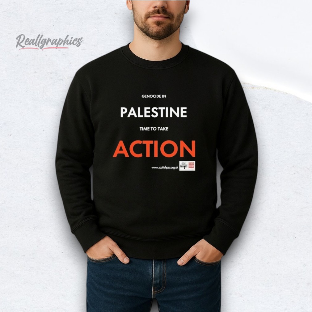 Genocide In Palestine Time To Take Action Shirt Genocide In Palestine Time To Take Action Shirt