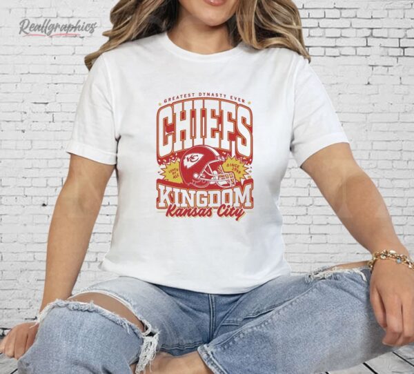 Kansas City Chiefs Kings Greatest Dynasty Ever Loved By All Since 1959 Shirt