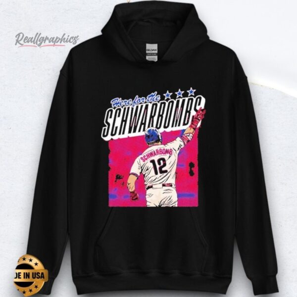 kyle schwarber here for the schwarbomb philadelphia phillies shirt