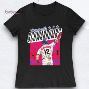 kyle schwarber here for the schwarbomb philadelphia phillies shirt
